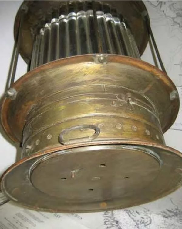 Confederate Civil War Era Anchor Lamp