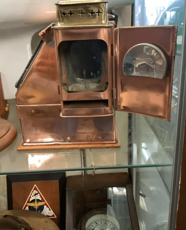 US Navy Compass and Kerosene Lantern