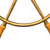 Brass Ships Wheel - 23.5" - Image 3