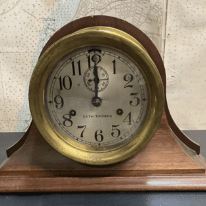 Seth Thomas Navy Boat Ship’s Clock