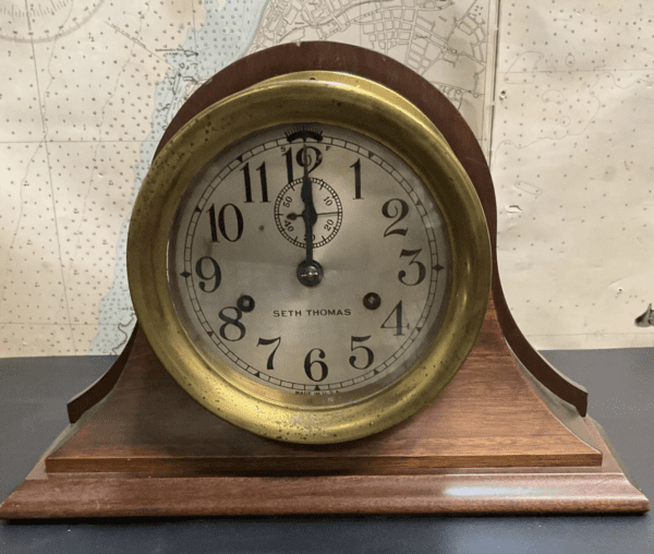 Seth Thomas Navy Boat Ship’s Clock