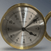 Ship's Time Quartz Nautical Brass Clock - Image 3